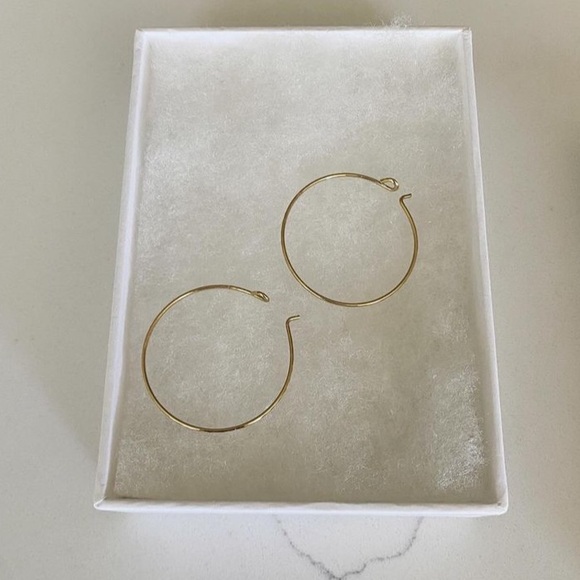 James Michelle Small Hoops - Picture 2 of 4